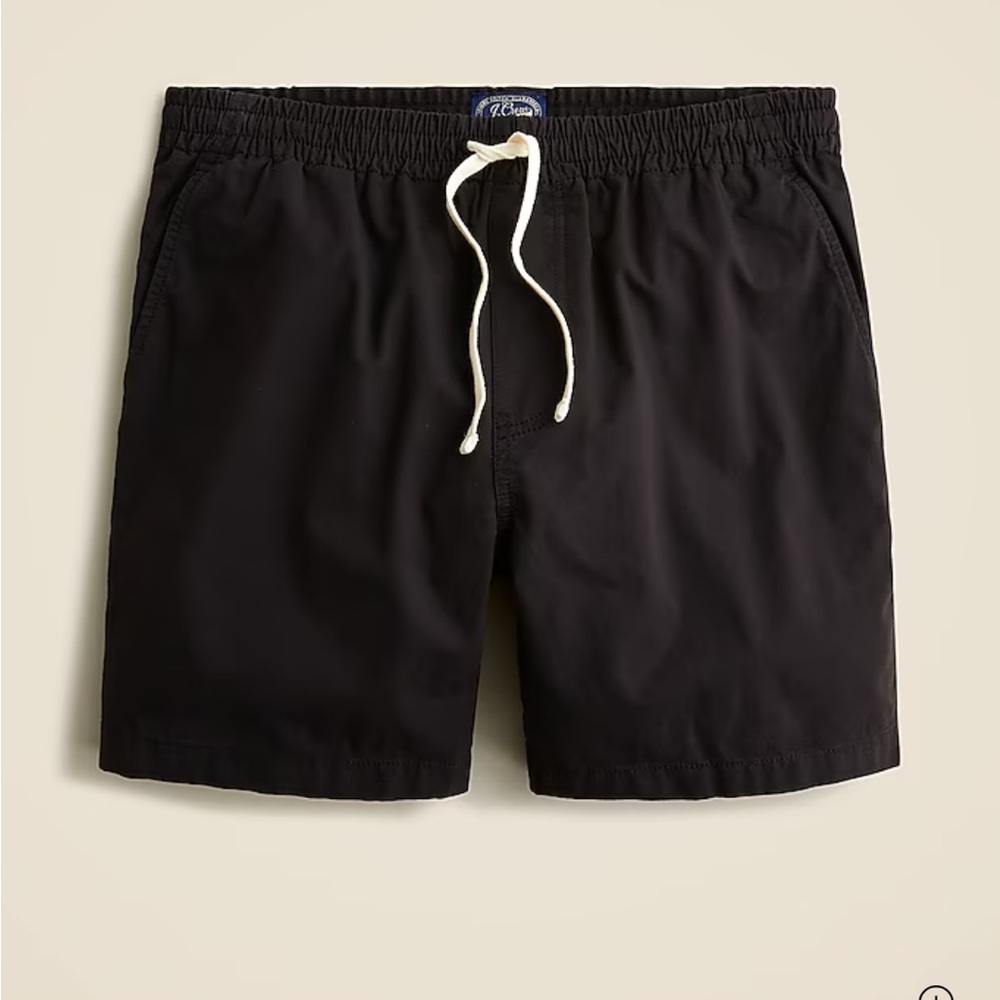 Black Drawstring Shorts
